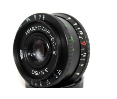 Объектив Индустар-50-2 + адаптер для Canon EF — винтажная оптика с уникальным боке