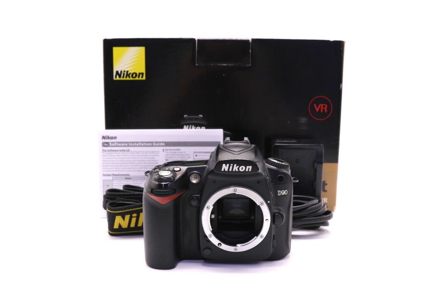 Nikon D90 body в упаковке (пробег 55680 кадров)