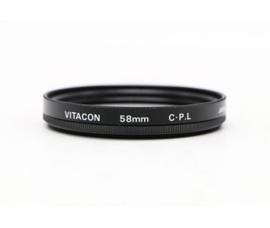Светофильтр Vitacon C-P.L 58mm Japan