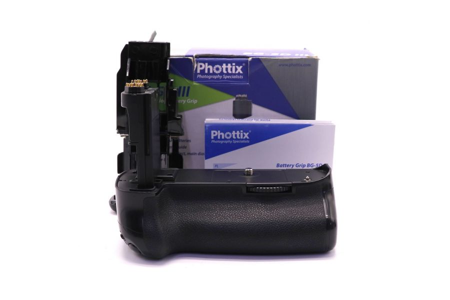 Батарейная ручка Phottix BG-5DIII в упаковке