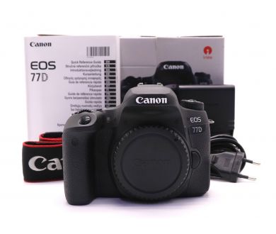 Canon EOS 77D body в упаковке (пробег 3250 кадров)