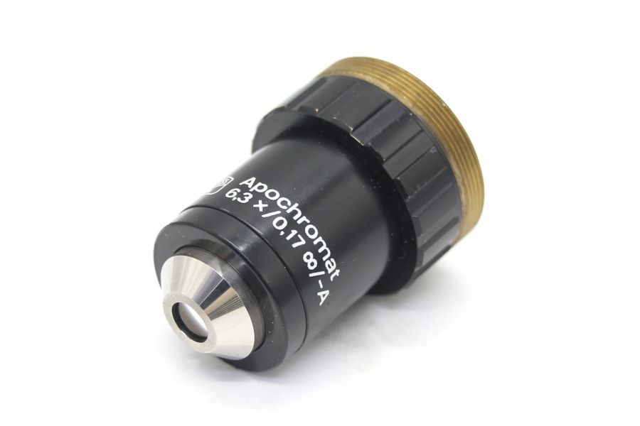 Объектив микроскопа Carl Zeiss Jena  Apochromat 6,3x/0,17