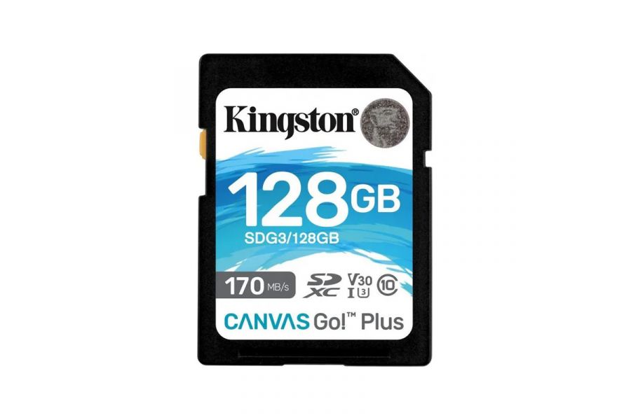 Карта памяти Kingston 128GB Canvas Go! Plus 170MB/s