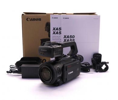 Видеокамера Canon XA50 профессиональная в упаковке