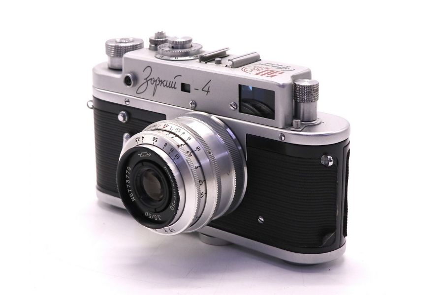 Зоркий 4 50 лет Советской Власти + Индустар-50