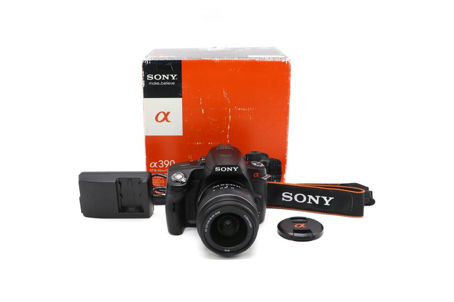 Sony A390 kit в упаковке (пробег 7725 кадров)