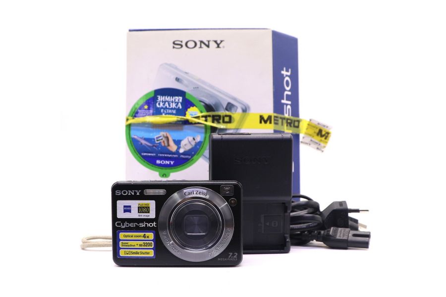 Sony Cyber-shot DSC-W120 упаковке