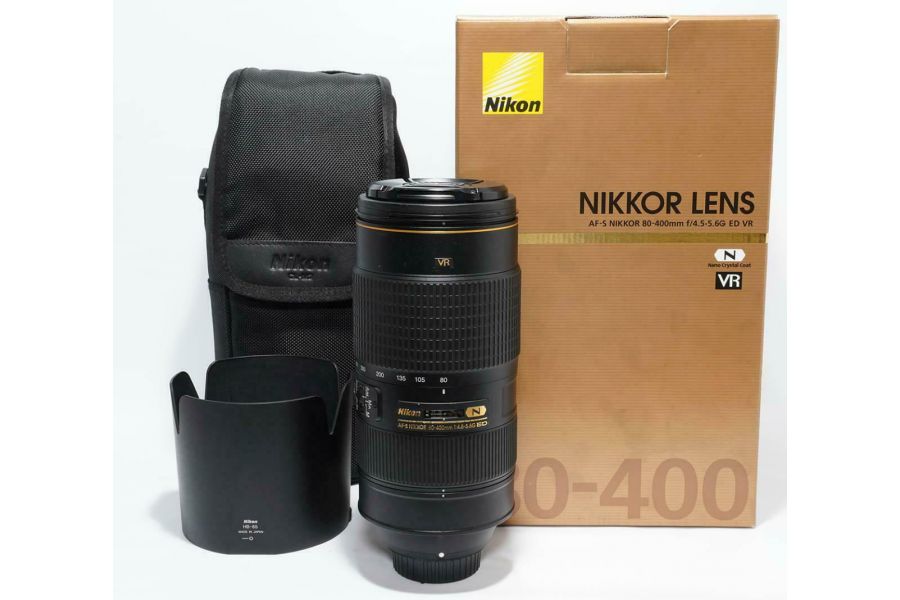 Nikon 80-400mm f/4.5-5.6G ED VR AF-S Nikkor