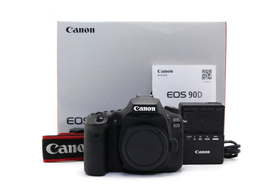 Canon EOS 90D body в упаковке (пробег 26000 кадров)