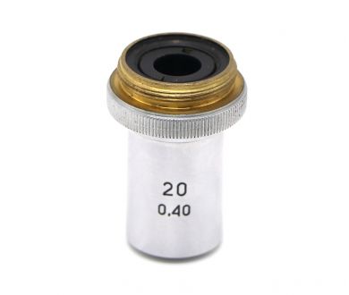 Объектив микроскопа ЛОМО 20х0,40