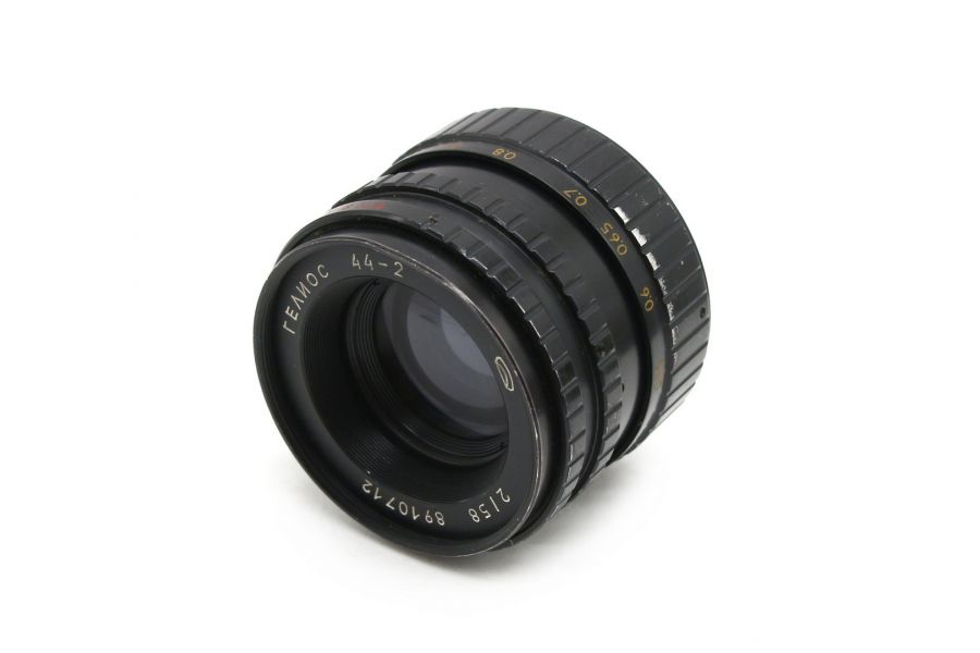 Гелиос 44-2 2/58 М42 штатный объектив (1980, СССР)