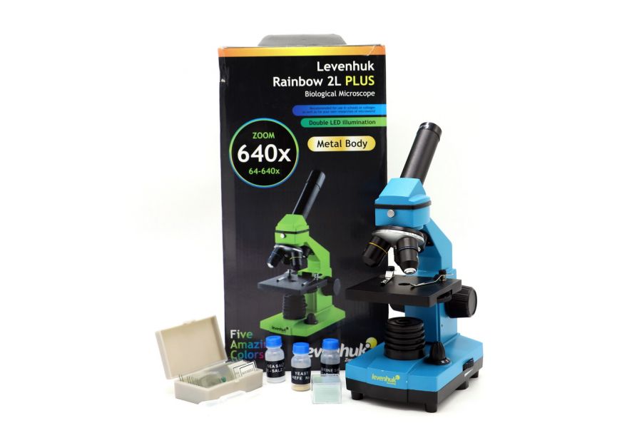 Микроскоп Levenhuk Rainbow 2L plus