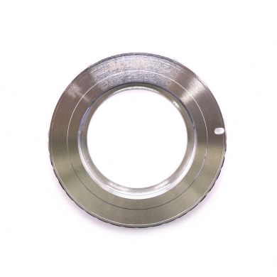 Переходник M42 - Canon EOS серебристый с чипом