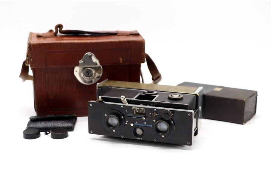 Polyscop  + Tessar-Zeiss 4.5/62mm