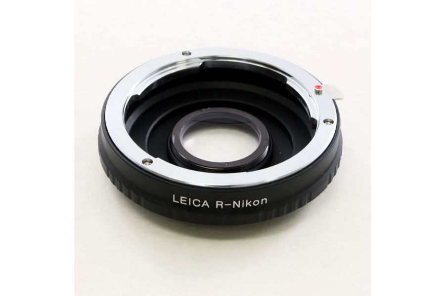 Adapter Leica-R - Nikon F с линзой
