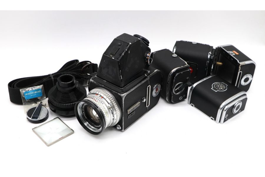 Hasselblad 500 C/M + Oberkochen Opton PL 2.8/80mm