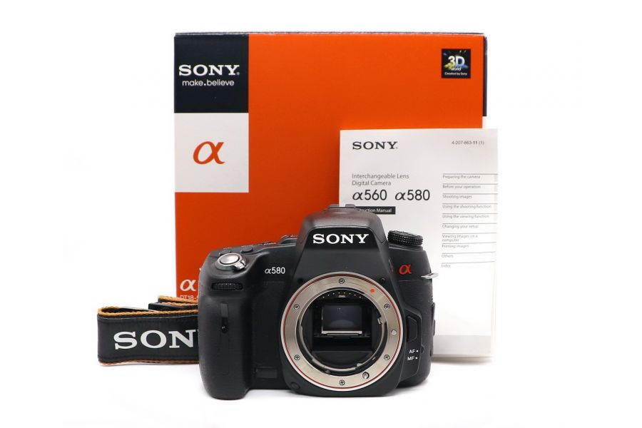 Sony a580 body б. (пробег 94175 кадров)