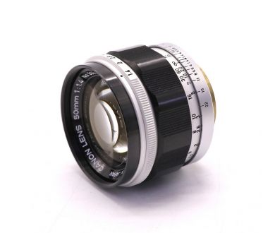 Объектив Canon 1.4/50mm LTM (Japan, 1976)