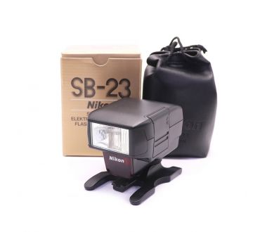 Фотовспышка Nikon Speedlight SB-23 в упаковке