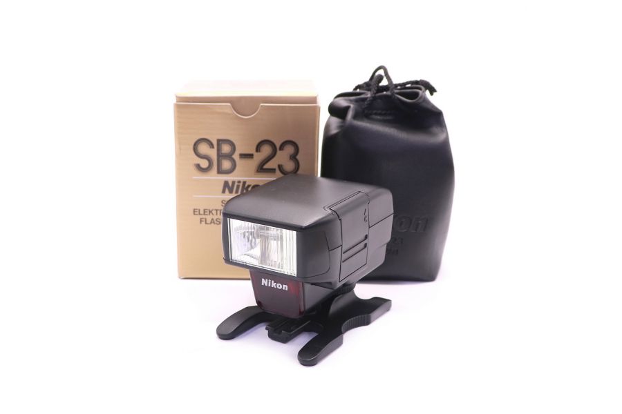 Фотовспышка Nikon Speedlight SB-23 в упаковке
