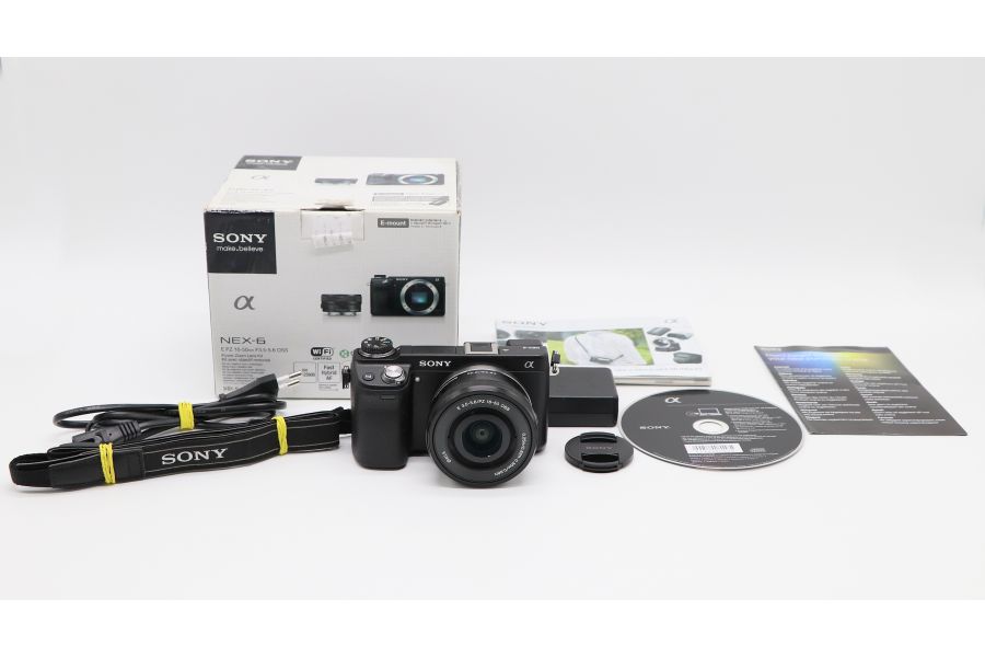 Sony Nex-6 kit в упаковке (пробег 890 кадров)