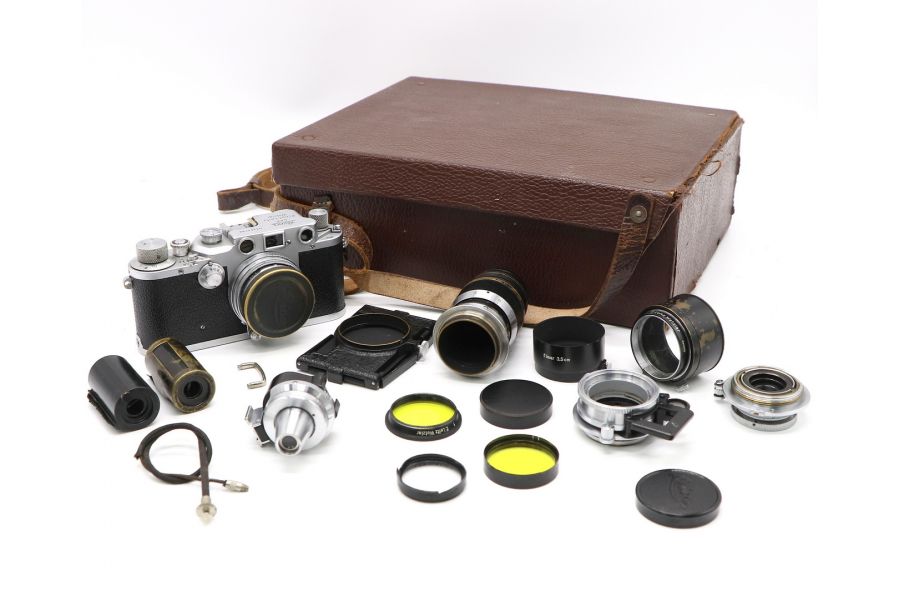 Leica IIIc комплект (Germany, 1942)