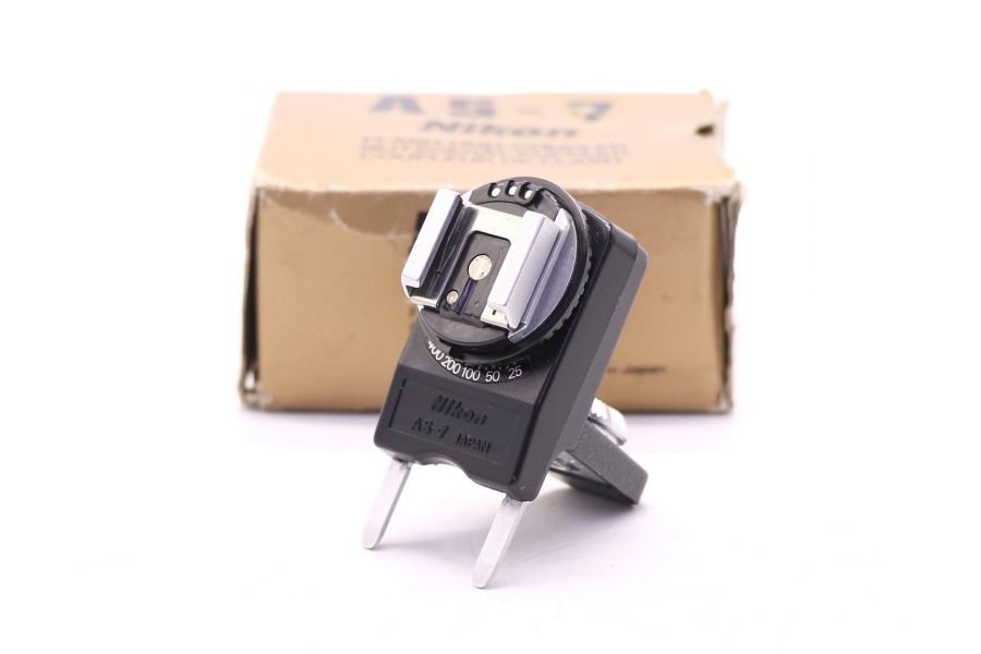 Башмак Nikon AS-7 в упаковке (Japan, 1980г.)