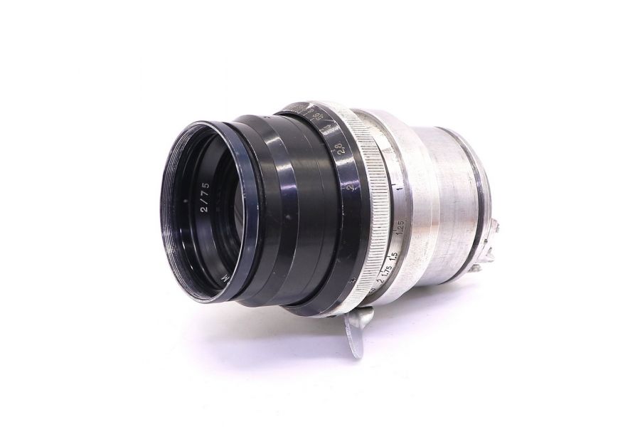 Объектив РО2-2М 2/75 (СССР, 1949)