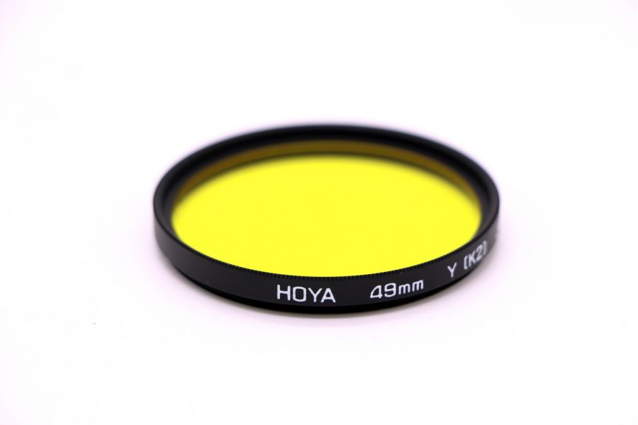 Светофильтр Hoya 49mm Y (K2) Japan
