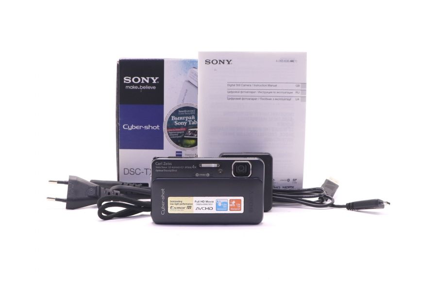 Sony Cyber-shot DSC-TX10 в упаковке