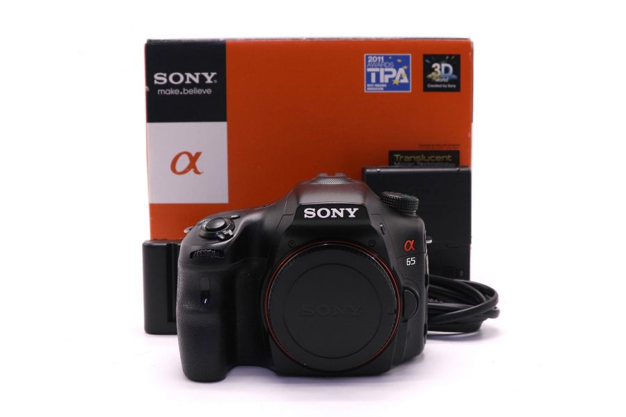Sony A65 body в упаковке (пробег 17160 кадров)