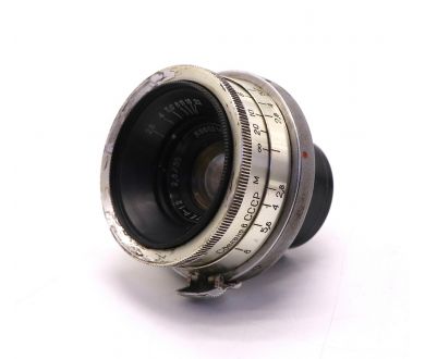 Юпитер-12 2.8/35 silver Contax RF/ Киев (СССР)