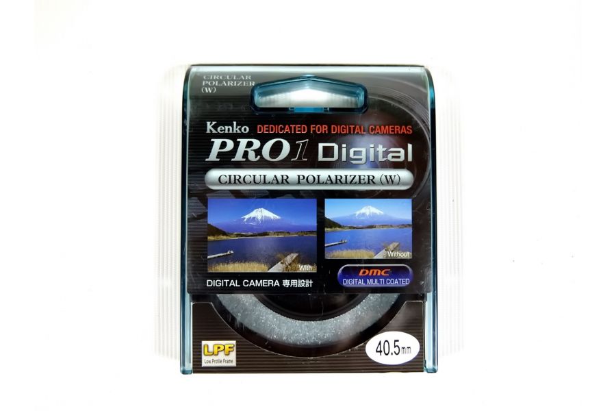Светофильтр Kenko Pro1 Digital Circular Polarizer (W) 40,5mm