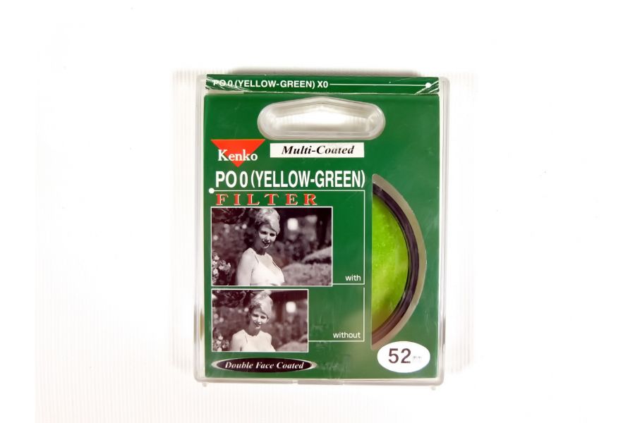 Светофильтр Kenko Filter PO0 (Yellow-Green) XO 52mm