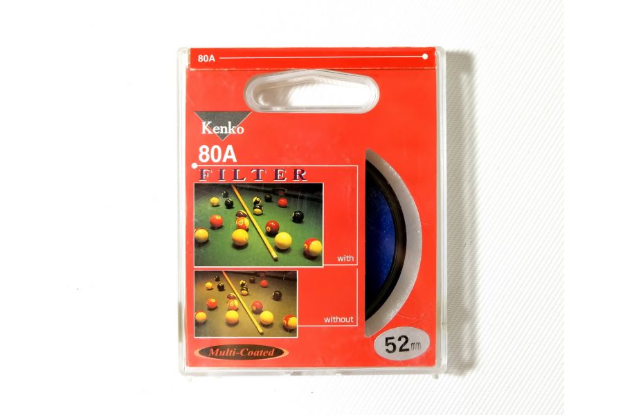 Светофильтр Kenko Filter 80A 52mm Japan