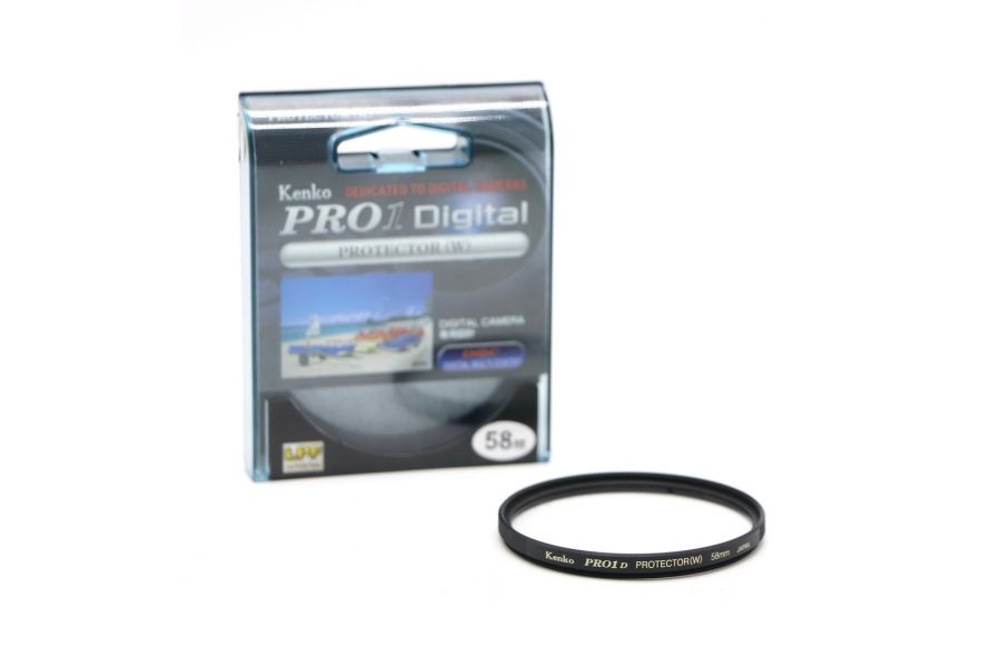 Светофильтр Kenko Pro1D Protector (W) 58mm