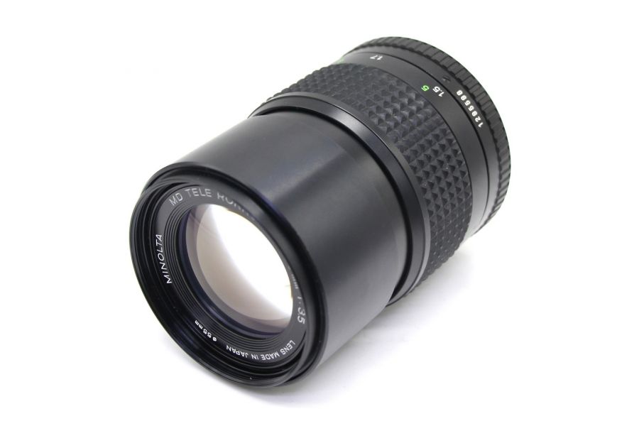 Объектив Minolta MD Tele Rokkor 135mm f/3.5 (1981)