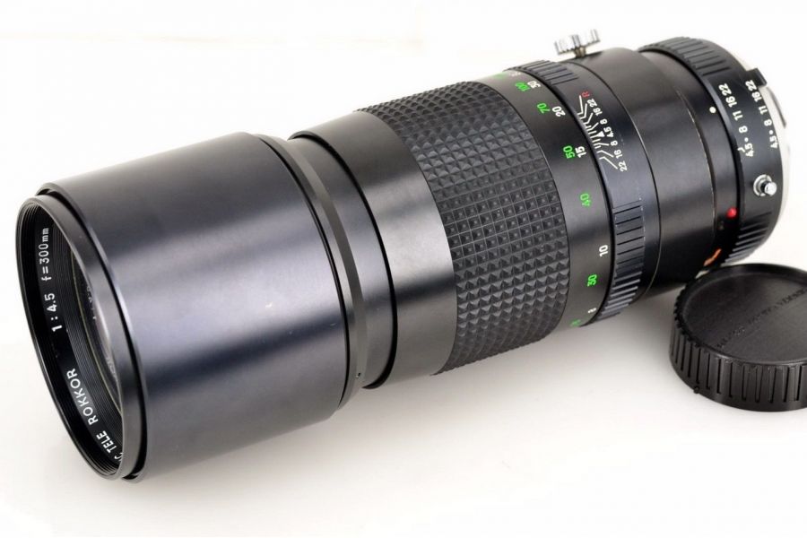 Rokkor MC Tele 4,5/300mm Minolta MD (Japan, 1970)