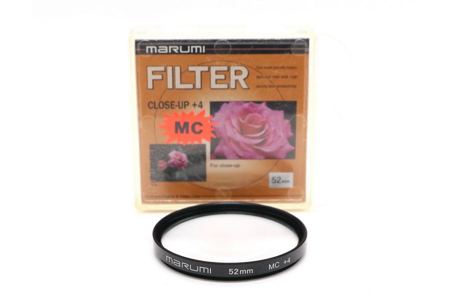 Светофильтр Marumi 52mm Close-up+4 MC