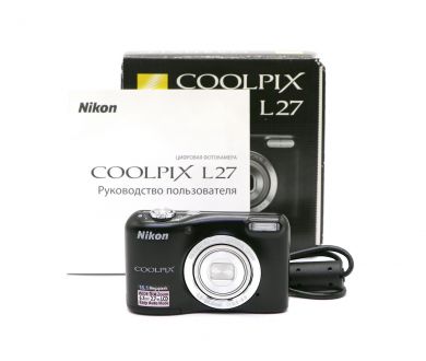 Купить Nikon Coolpix L27 в упаковке Nikon Coolpix L27 в упаковке