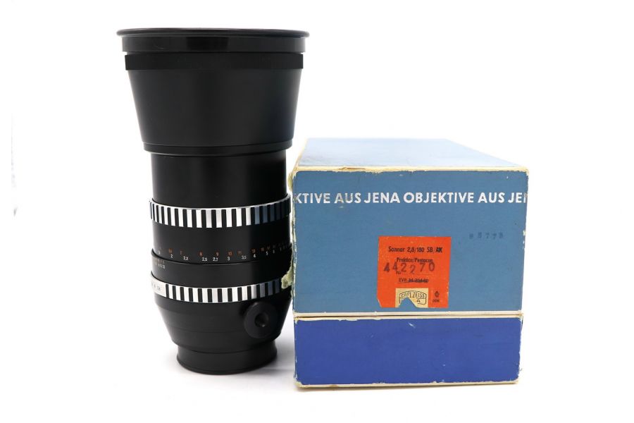 Sonnar 2.8/180 Carl Zeiss Jena DDR новый в упаковке