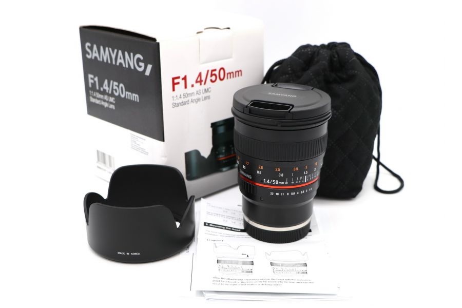 Samyang 50mm f/1.4 AS UMC Sony E