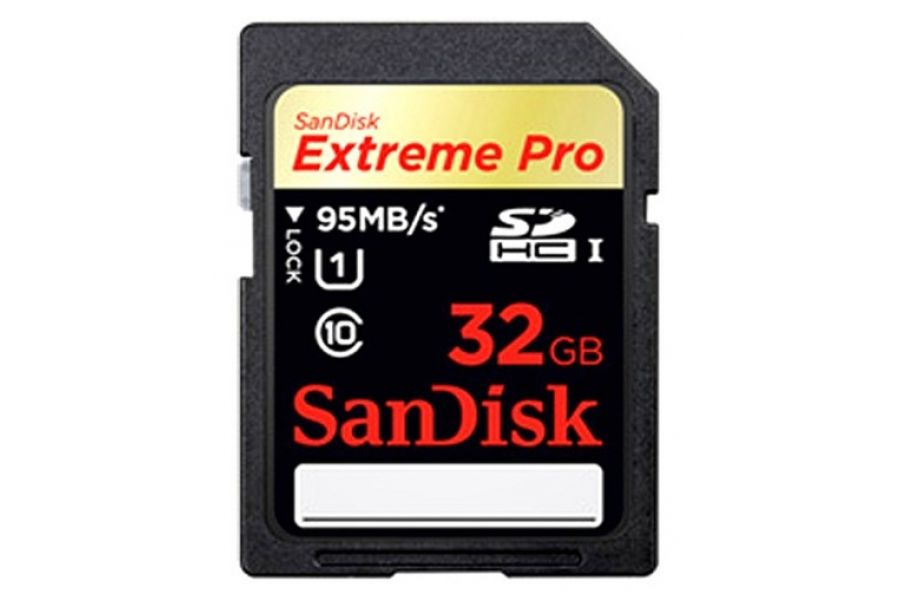 Карта памяти SD 64GB SanDisk Extreme Pro 32Gb 95MB/s