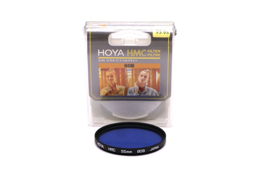 Светофильтр Hoya HMC 55mm 80B