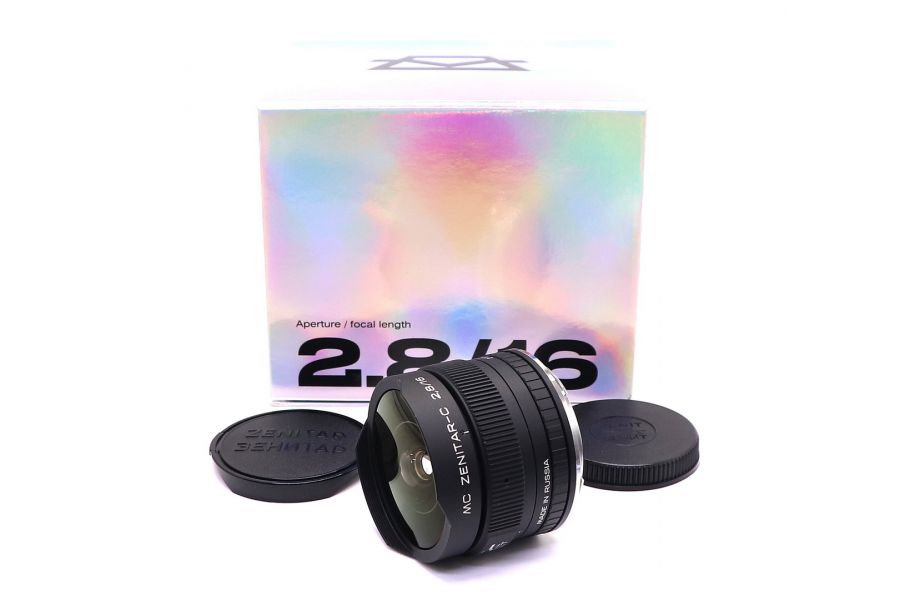 Зенитар-С МС 2,8/16 Canon Fish-eye 95 лет в упаковке