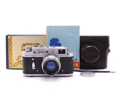 Зоркий 4 комплект, в упаковке (СССР, 1960)