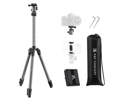 Купить Штатив K&F Concept F263A4 + BH-25C Штатив K&F Concept F263A4 + BH-25C