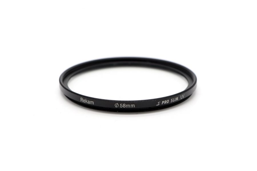 Светофильтр Rekam 58mm Pro Slim UV Rekanon Technology