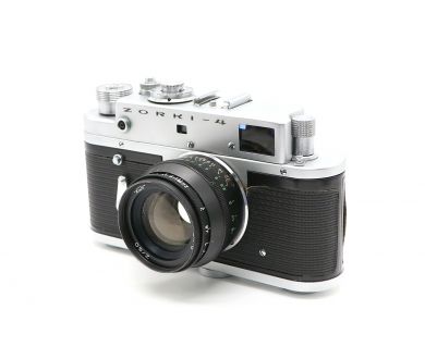 Зоркий 4 + Юпитер-8 black (СССР, 1973г.)