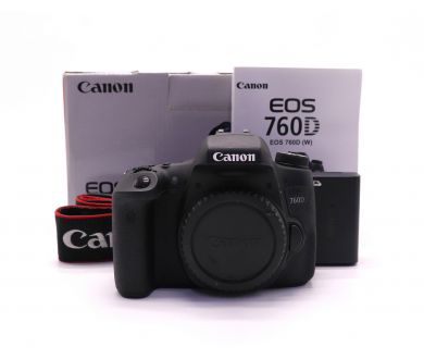 Canon EOS 760D body в упаковке (пробег 7500 кадров)